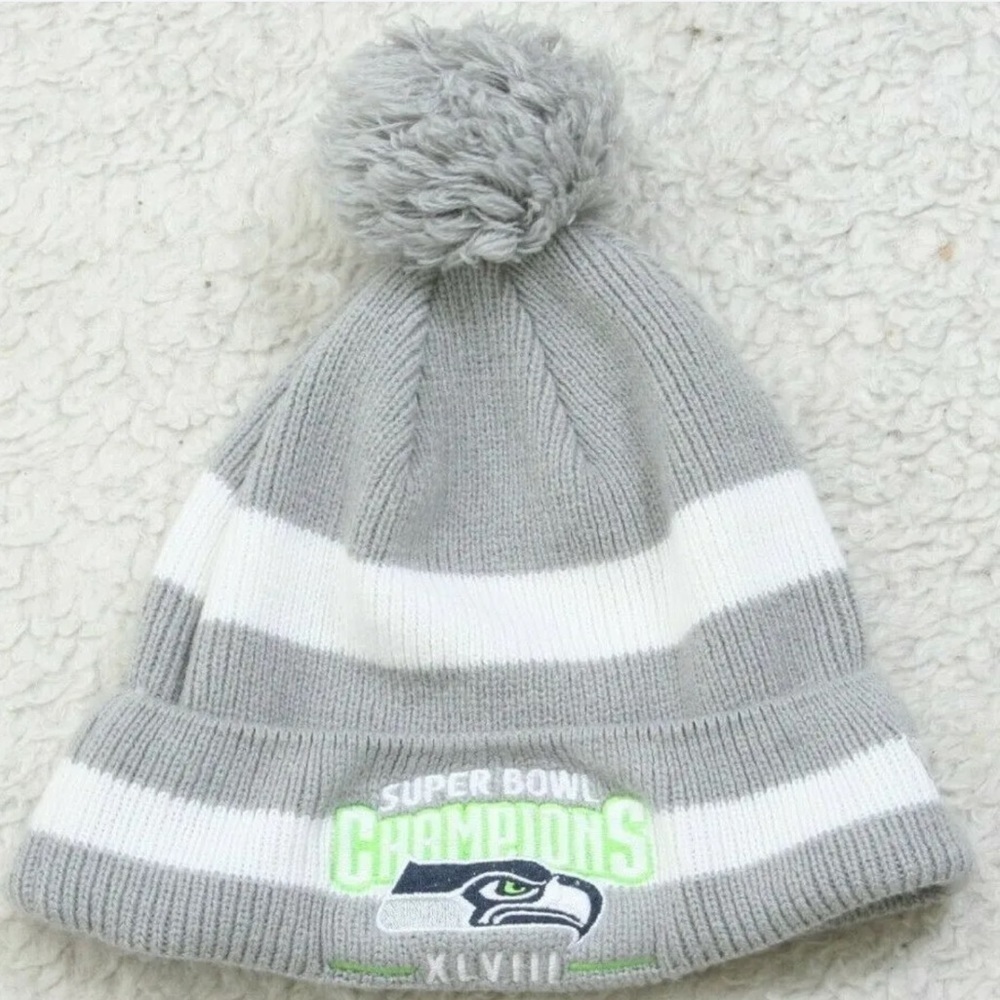 Seattle Seahawks Super Bowl Vintage Collectible Toque New Era